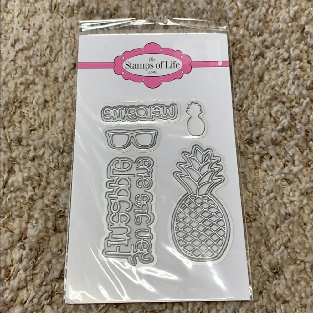 NWT The Stamps of Life Pineapple Die